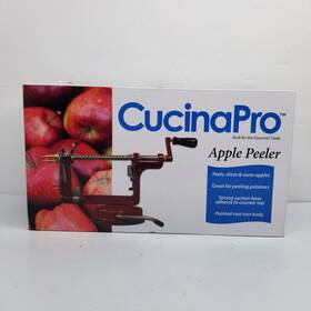 Cucinapro 189384000346 340 Apple Peeler And Corer Durable Heavy Duty Strong Suction Base