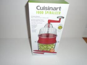 Ctg-00-sp14r Cuisinart 086279200204 Food Spiralizer Color Red New In Box