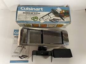 89502 Cuisinart Professional Stainless Steel Mandolin Slicer #89502 Complete In Box