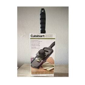 Ctg-00-hman Cuisinart Hand-held Mandoline Food Slicer Adjustable With Holder Black