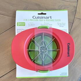 Ctg-00-mffs Cuisinart 3-in-1 Precision Fruit And Vegetable Slicer Red Green Stainless Steel