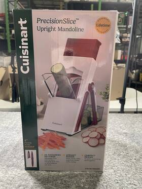 Ctg-00-pmanrd Cuisinart Precisionslice Upright Mandoline Slicer Red Open Box