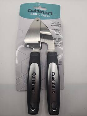 Ctg1bpc-320 Cuisinart Garlic Press Stainless Steel / Black Comfort Grip Handles Nip