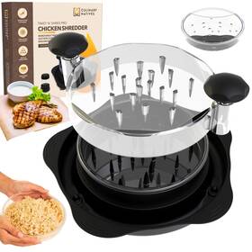 Culinary Natives 767461048599 Chicken Shredder Tool Twist Ftnft Shred Pro 10.8 Inch Meat Anti-slip F