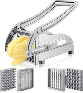 Cusco 313105827893 Gototop French Fry Cutter Stainless Steel Vegetable Dicer Potato Slicer F