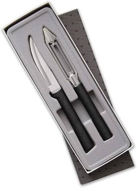 G246 Cutlery 2-piece Pare And Peel Knife Gift Set Black Handles