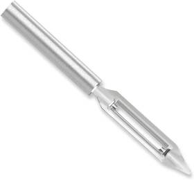 R132 Cutlery Veg Peeler - Usa Made Stainless Steel Blade Silver Handle