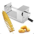 Cutte-9i-yks Cutte Yks Stainless Steel Twisted Potato Sprial Slicer Cutter French Fry Curly Twister Us 3454546546