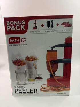 Dash Go 856290005214 Rapid Electric Peeler - New