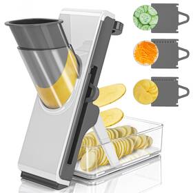 Dayih 731223839602 Mandoline Slicer For Kitchen Safe Multifunctional Dicer Adj