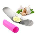 Dcou Stainless Steel Garlic Press Rocker Crusher Squeezer Slicer With