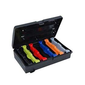 De Buyer 011242012895 Revolution Master Storage Box - Fits And Organizes Julienne Blades For La Mando