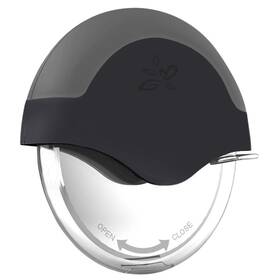 Decostyle 601133250814 Black Pizza Cutter Wheel With Protective Blade Cover Improved Super Sharp