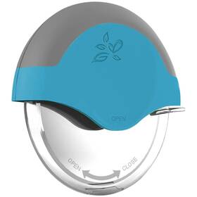 Decostyle 860006385729 Blue Pizza Cutter Wheel With Protective Blade Cover Improved Super Sharp E