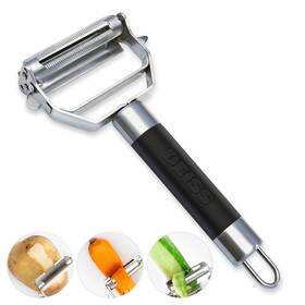 Deiss 640671999991 Apple Peeler And Corer - Durable Heavy Duty Chrome Cast Iron W Powerful
