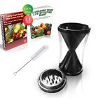 Delightful Chef The Original Spiroslicer Premium Vegetable Spiralizer Spiral Slicer Best Zuc 820103101233