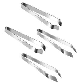 Fbt-01 Dilhupi Fish Bone Tweezers Set 4.6 Inch Stainless Steel Remover For Salmon And Sushi Prep-
