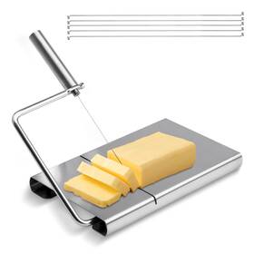 Direct 313092420466 Cheese Slicer Stainless Steel Cutter With 5 Replaceable Wires For Butter