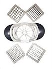 Dlxemultislicer5pc Tvtime Direct Deluxe Multi Slicers With Interchangeable Attachments 638827053437