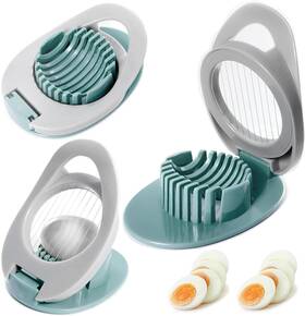 Dokpod 445020421412 3 Pack Egg Slicer For Hard Boiled Cutter Eggs