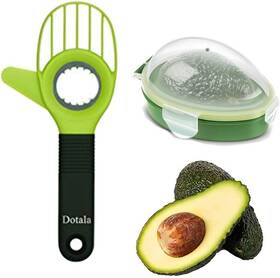 Dotala 445036339374 3 In 1 Avocado Slicer Tool And Saver Keeper Pit Remover Cutter As Kn