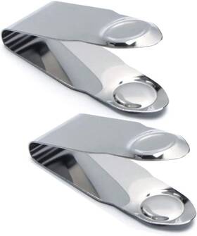 Dpwoum 753504181323 2pcs Silver Stainless Steel Strawberry Huller Fruit Stem Remover Home