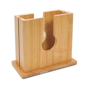 Dtreel 726323358665 Wooden Bagel Slicer Cutter Wood Holder Easy To Use English