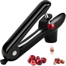 210001a Dumsud Cherry Pitter Remover Tool Cherries Corer With Hand-held Push Olive Seed Stones