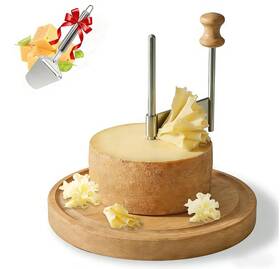 Hyq-01 Dwetg Cheese Curler Wheel For T Te De Moine And Chocolate Swiss Style Girolle Chees