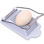 Eggslicer-lightblue Anwenk Egg Slicer Boiled Eggs Cutter Stainless Steel Cutting Wires