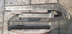 Inv-jdj47 Ekco Vintage French Fry Potato Cutter Heavily Block Tinned