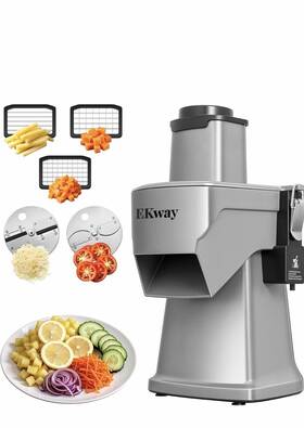 Ekway 313016539533 Commercial Vegetable Chopper 4 In 1 Slicer Food Processor For Slicing