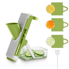 Mfs-blue-007 Eletronova Safe Mandoline Slicer For Kitchen Vegetable Food