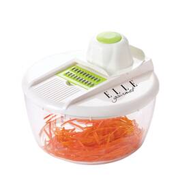 Elg32232 Elle Gourmet 9-piece Mandoline Set With Storage Bowl