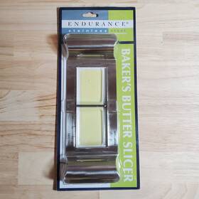 Endurance 053796105305 Butter Slicer Bakers Stainless Steel Dishwasher Safe Adjustable New