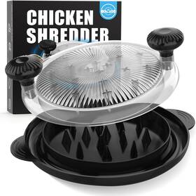 Tm-005 Eoaod Pro Chicken Shredder 10.8 Inch Large Breast Tool Twist Visibl