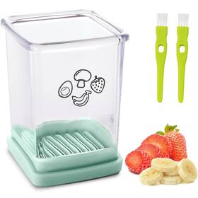 Erhiry 788362275457 Cup Slicer Stainless Steel Strawberry Egg Banana Fruit S