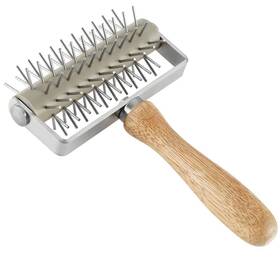 Evedmot 664213000013 Pizza Dough Docker Roller Stainless Steel Pin Puncher Hole Maker