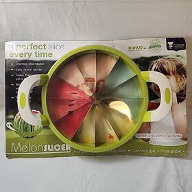 Everyday Gourmet 781241044076 New Melon Slicer - Slice Cutter Watermelon-cantaloupe-honeydew-pineapple Lg