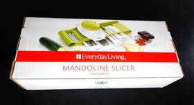 60670 Everyday Living Mandoline Slicer 5 Slicing Options Excellent Condition