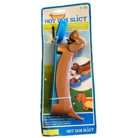 10109 Evriholder 03/13 Weiner Dog Hotdog Slicer With Dip Bowl Cutter Dachshund Doxie Kid S Fun Food New