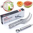 33642 Expert Chef Stainless Steel Watermelon Slicer Tongs Corer Cutter Knife Scoop 41938