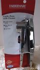 Farberware Heavy Duty Cast Self Cleaning Hand Garlic Press Kitchen Tool New 024131790920