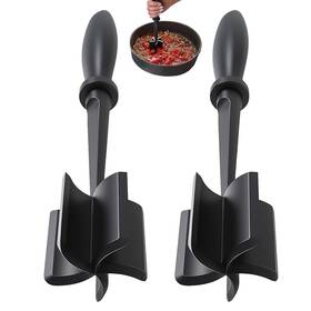 Jakgj23 Febvao 2 Pack Meat Chopper Ground Beef Masher Hamburger Smasher Tool For Kitchen