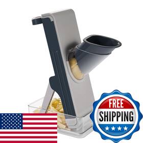 B0fhh91x99 Feico Upgrade Safe Mandoline Slicer And Chopper For Kitchen Multifunctional