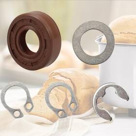 Cbk-100 Fetuero 658360408563 Heavy Duty Pan Seal Kit For Cuisinart Bread Maker Model 7mkit-hd