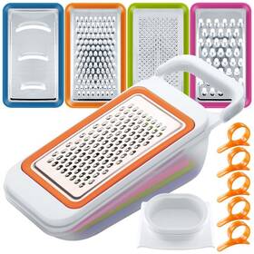 Finegood 931234102014 4 Pcs Mandoline Vegetable Slicer Food Chopper Corer Grater Cutter