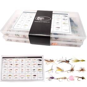 Floating Feather Supply 611419469915 Premium Fly Fishing Kits 64 152 And 268 Count Sets With Boxes Essentia