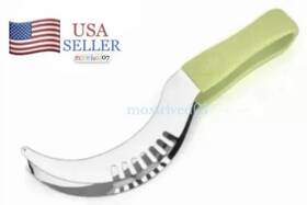 Hw-1331-gr-cb Fortune 8 Sales & Marketing Inc. Watermelon Slicer Fruit Cutter Kitchen Utensils Gadgets Stainless Steel