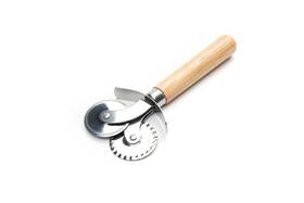 Fox Run 030734055427 5542 Pastry Wheel Crimper And Cutter Stainless Steel 1 X 2.75 6.5 Inches